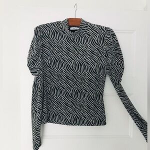 Zebra Print Women's Top